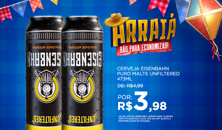 Eisenbahn até 29/06